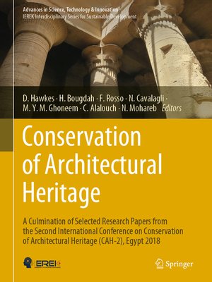 cover image of Conservation of Architectural Heritage